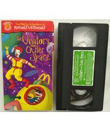 VHS The Wacky Adventures of Ronald McDonald -Vol 3 Visitor From Outer Space - $10.99