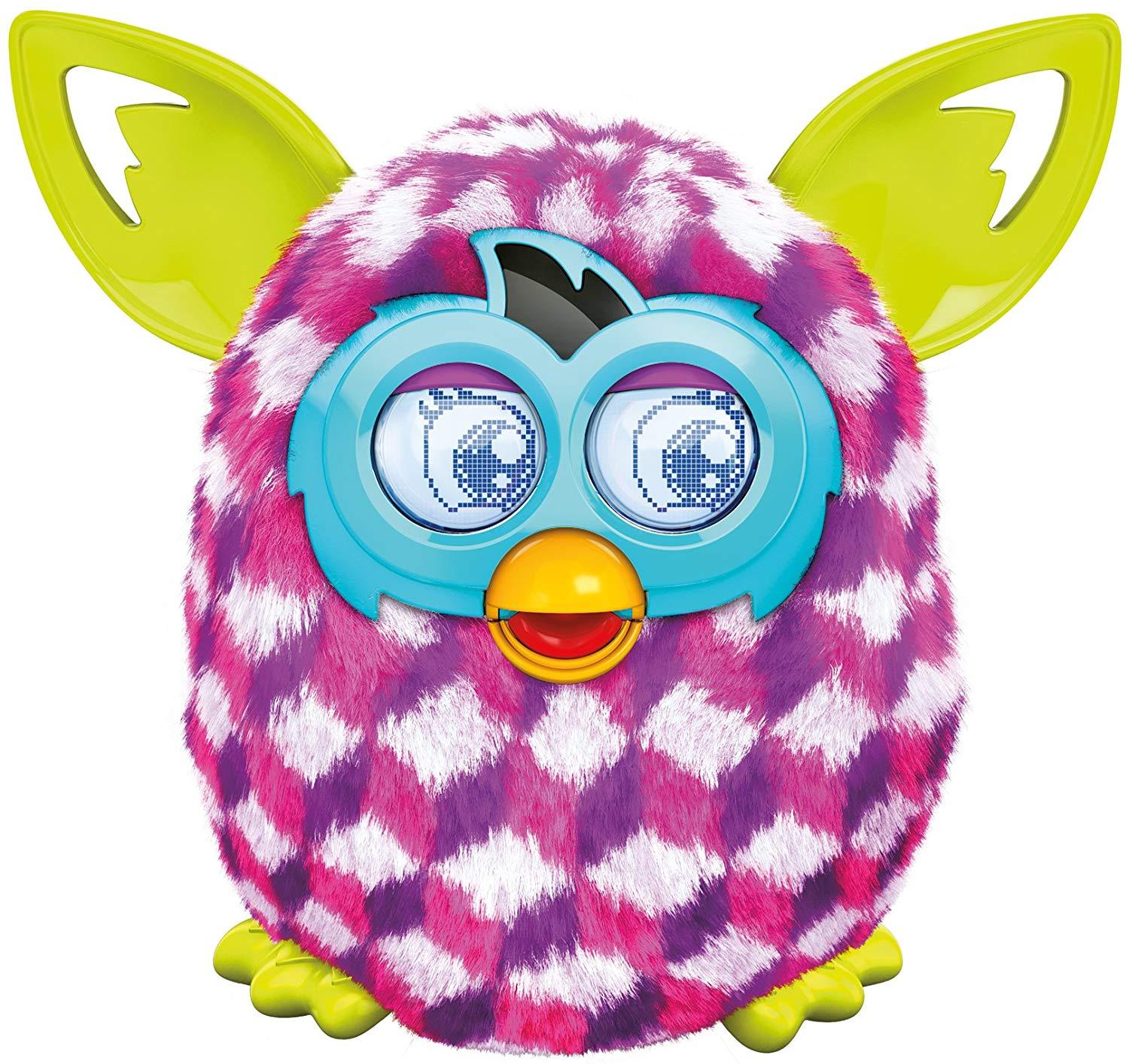 furby pink with white spots