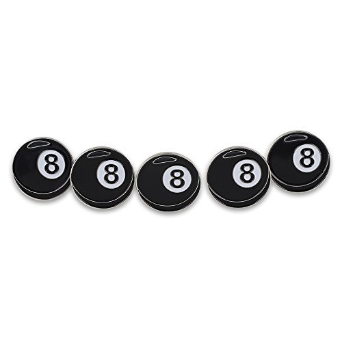 Eightball Emoji Magic 8 Ball Billiards Cue Pool Snooker Black (5 Pins) Cues