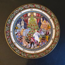 Royal Worcester Christmas Tales Plate, Nutcracker, 8" Bone China made in England