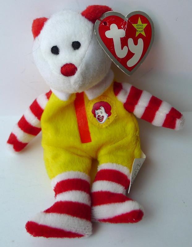 ty beanie bears mcdonalds