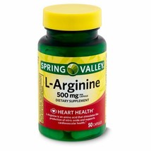 Spring Valley L-Arginine 500mg - 50 Ct - $9.99