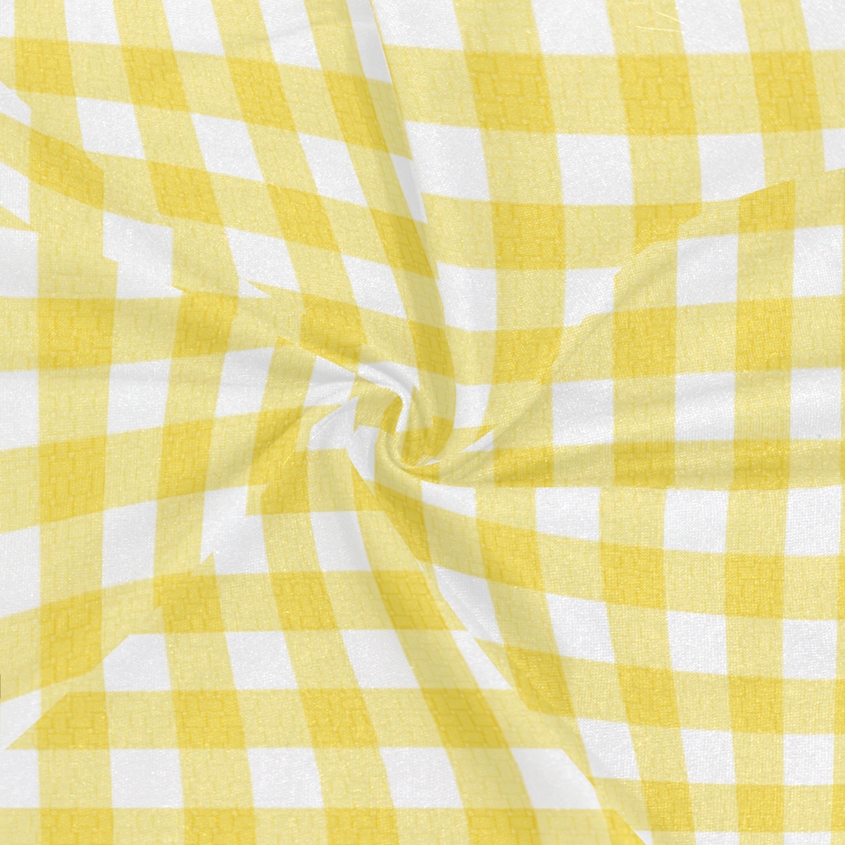 Pastel Yellow Gingham Fabric That Elastic Headbands Head Wrap Shawl ...