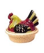 Metlox PoppyTrail California Provincial Hen on a Nest Pottery Vintage - $54.95