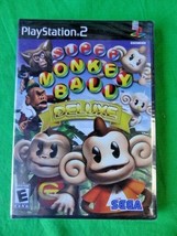 Super Monkey Ball Deluxe Video Game (Play Station 2 PS2) New Factory Sealed Rare! - $154.98
