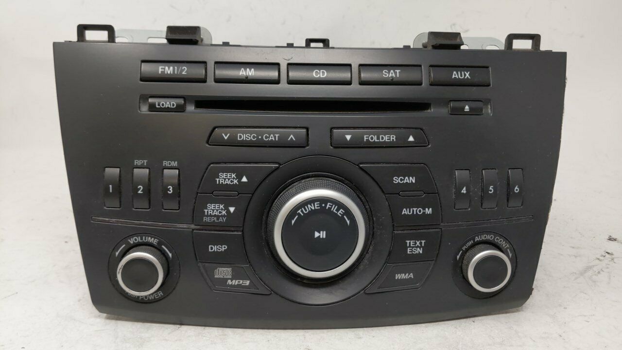 20122013 Mazda 3 Radio Control Panel 49753 Dash Parts