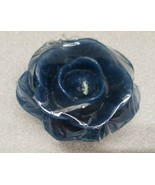 Floating Flower Candles Dark Blue Fragrance De-Lite Blueberry Box of 24 - $12.00