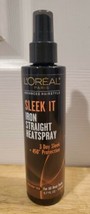L'Oréal Paris Sleek It Hairspray Iron Straight Hair Heat Protection Spray,5.7 oz - $3.99