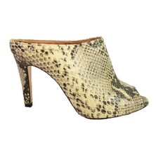 Vince Camuto Signature Snake Peep Toe Cut Out Heel Womens Size 7.5 - $61.95