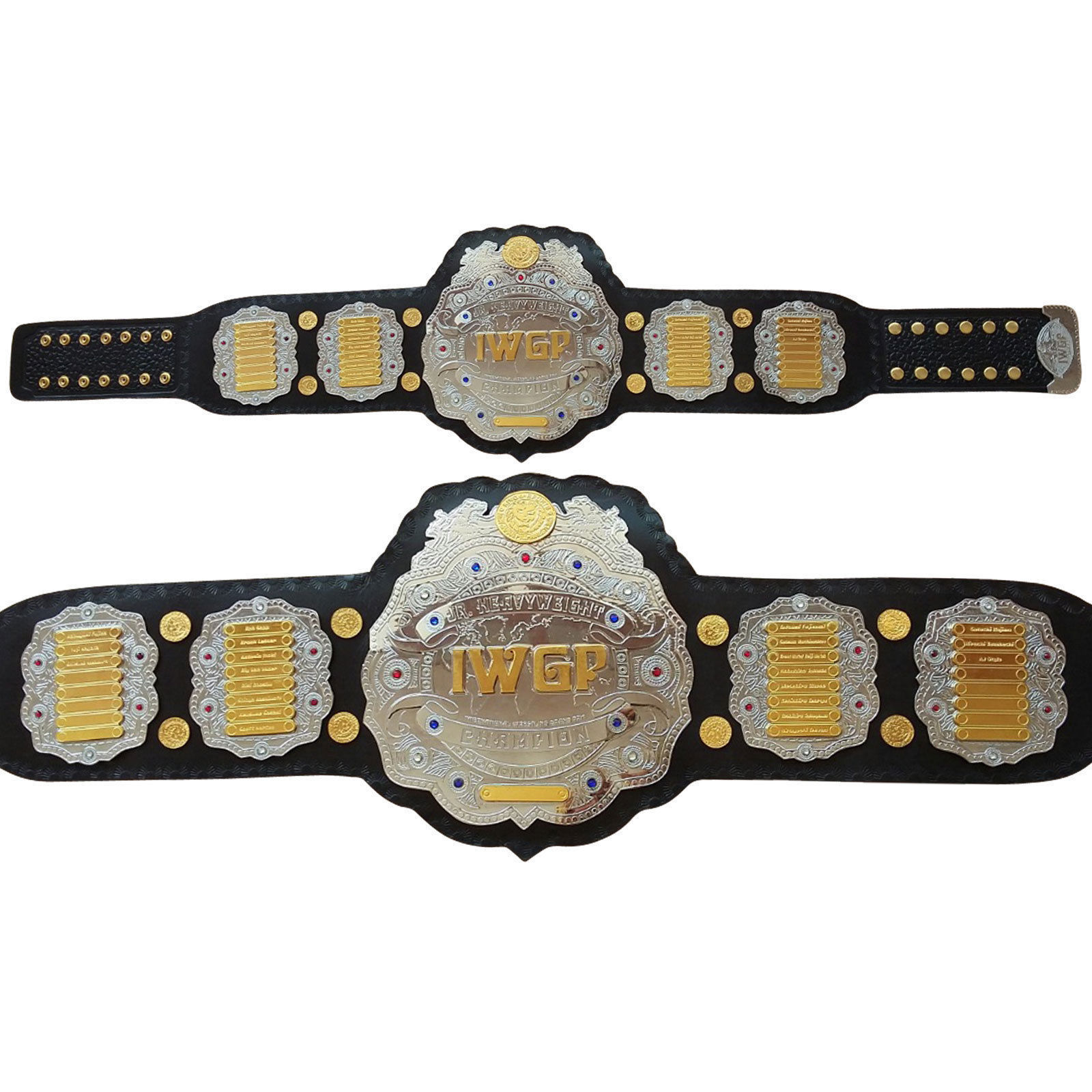 Brand New IWGP JR Heavyweight Championship Belt Adult Thick Brass ...