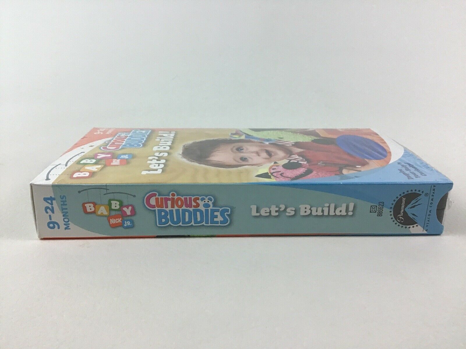 Baby Nick Jr Lets Build Curious Buddies Baby VHS Tape Sealed 2005 9-24 ...