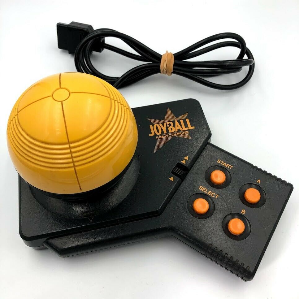 Nintendo Joyball Controller HAL Laboratory NES 1985 trackball