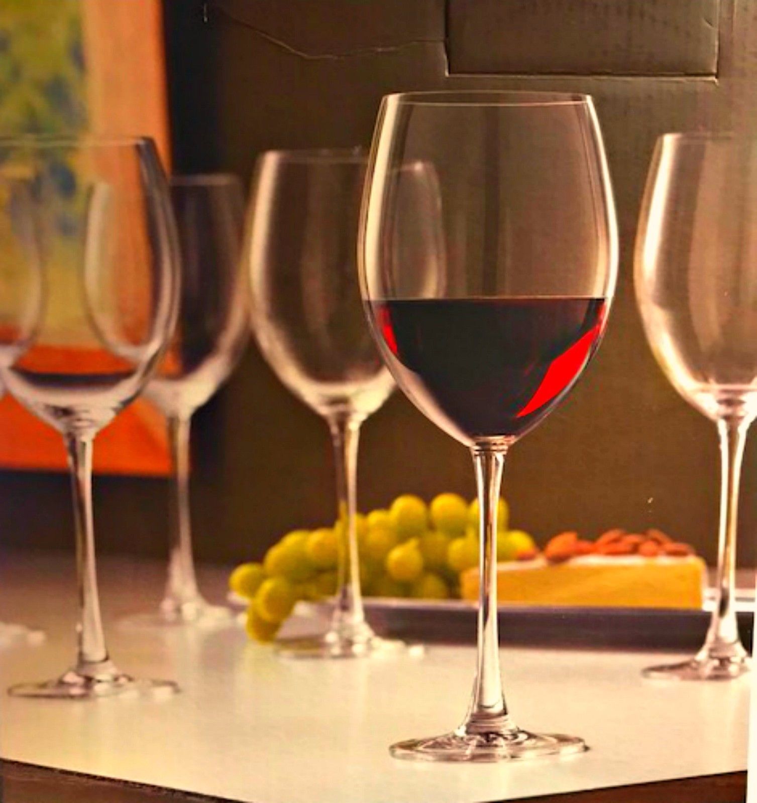 Lenox Tuscany Classics Red Wine Glasses Five And Similar Items Lenox Tuscany Classics Red Wine Glasses Five Stems 24 Ounce Lead Free Crystal