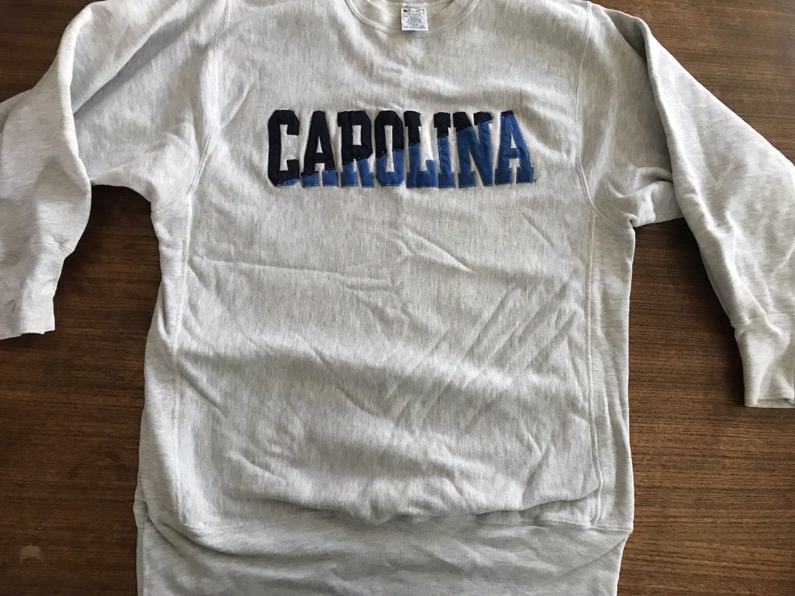 unc champion crewneck