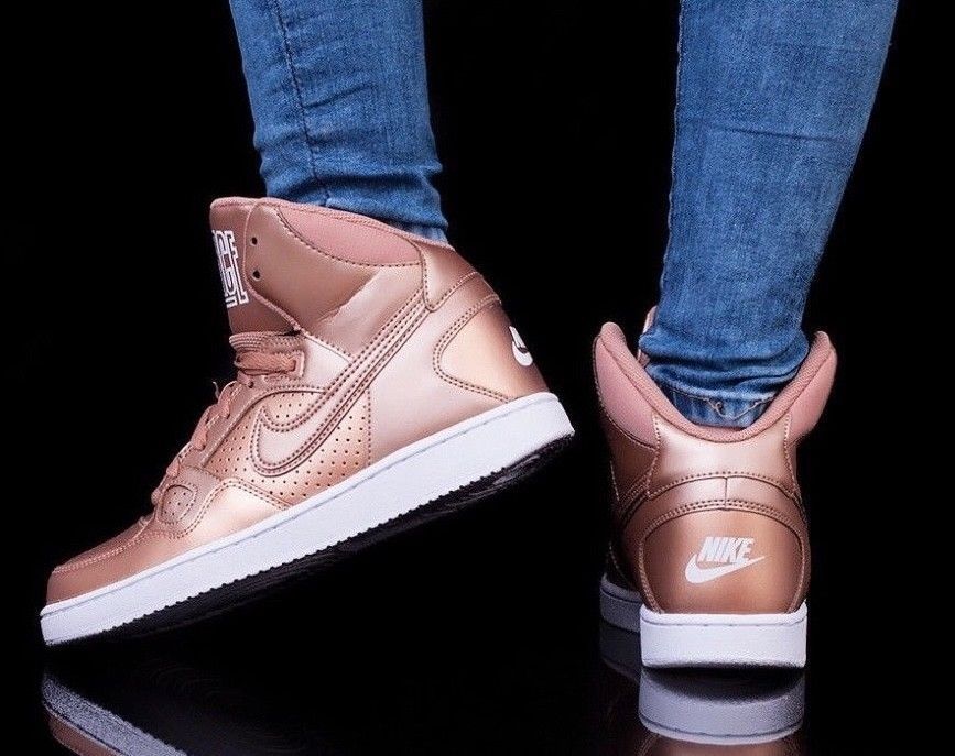 New Nike Womens Son Of Force Mid Multiple Sizes Bronze Red 991 One Af1