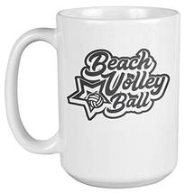 Beach Volley Ball. Volleyball Sports Coffee & Tea Gift Mug For Athlete, Trainer, - $24.49