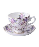Black Temptation [Flowers] Exquisite Demitasse Cup Coffee Cup Espresso Cup and S - $25.43