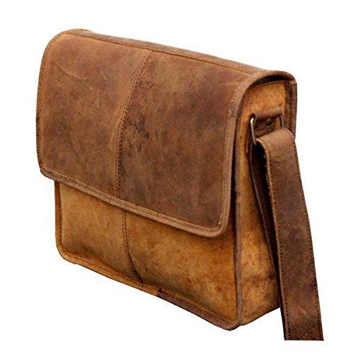 TUZECH Stylish Hunter Leather Bag Messenger Bag Briefcase Satchel bag ...