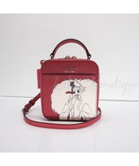 NWT Disney X Kate Spade K8097 Vanity Cruella Crossbody Bag Purse PVC Red... - $99.95