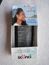 Scunci Upzing 6" Long Stretching Banana Comb Hair Updo Style Secure Hold Metal - $12.00