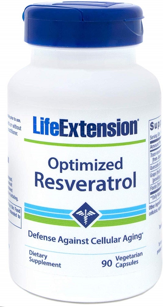 Life Extension Optimized Resveratrol, 90 Vegetarian Capsules