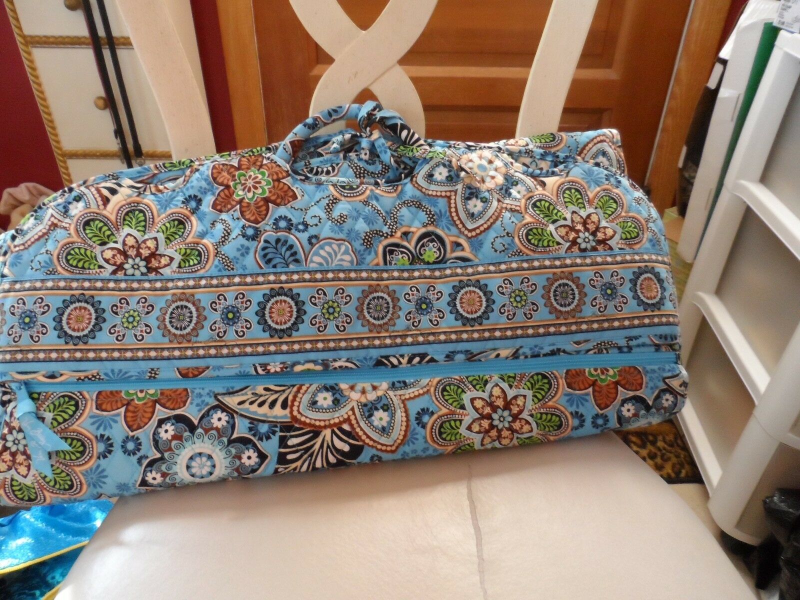 Vera Bradley Bali Blue Garment Bag And 22 Similar Items Vera Bradley Bali Blue Garment Bag And 22 Similar Items