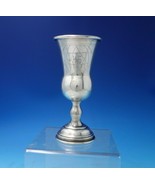 Judaica by Unknown Sterling Silver Kiddush Cup Star of David Mono &quot;HS&quot; (... - $206.91