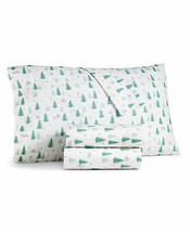 Martha Stewart Collection Holiday Printed 4 PC. Sheet Set, Full - $94.00
