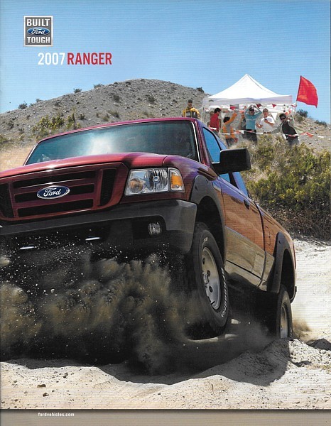 2007 Ford Ranger Sales Brochure Catalog 07 Us Stx Xlt Sport Fx4 Tremor 