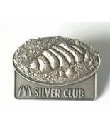 McDonald&#39;s Collectible Lapel Pin~M. Silver Club~McDonald&#39;s Crew Lapel Pi... - $11.16