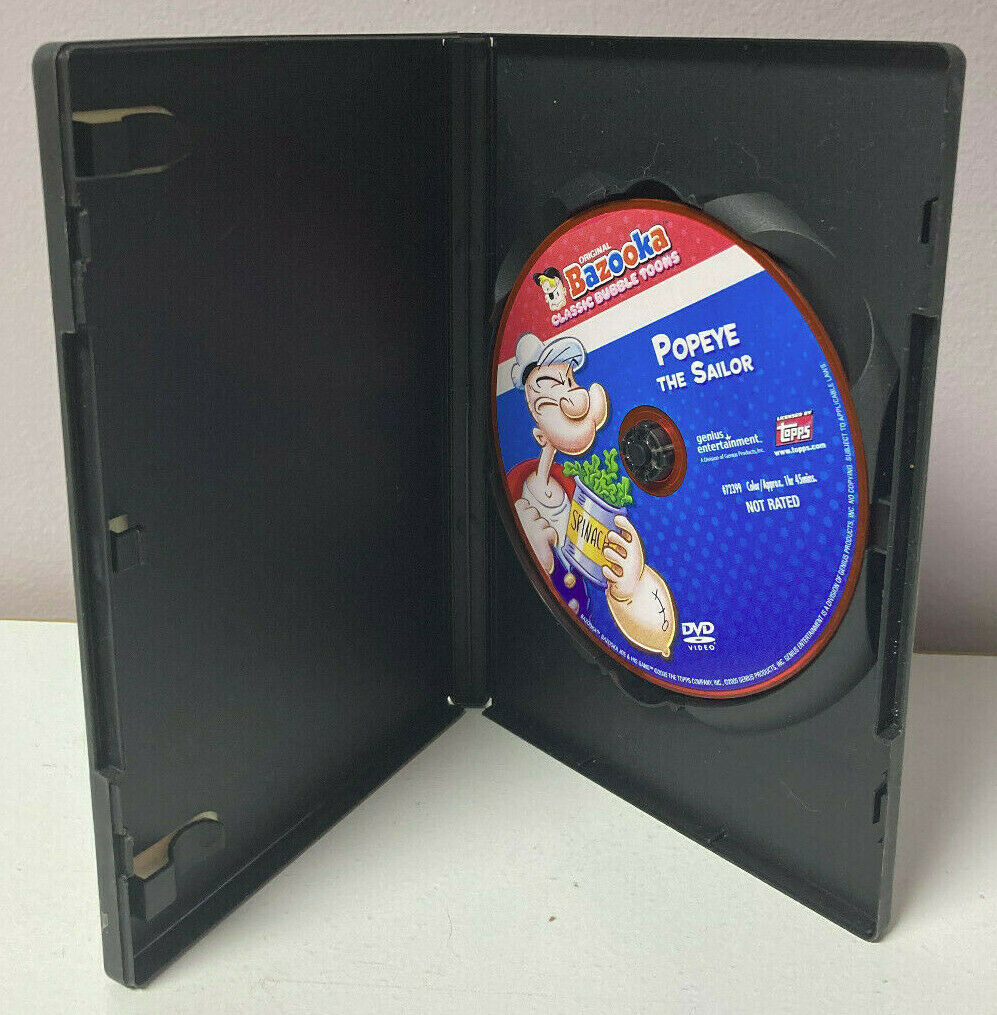 Popeye the Sailor - Original Bazooka Classic Bubble Toons (DVD, 2005 ...