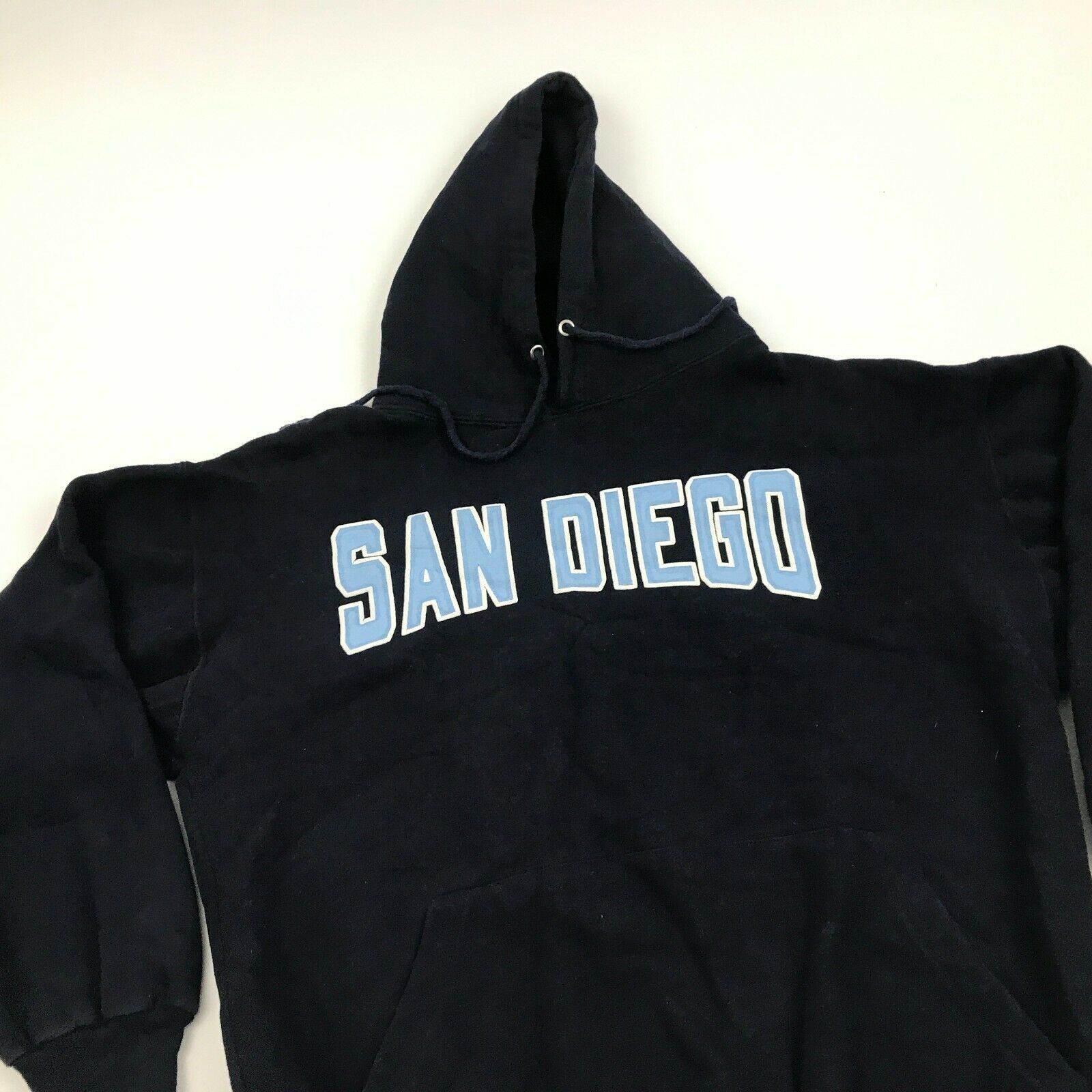 San Diego California Hoodie Sweater Size Small Navy Blue Long Sleeve ...