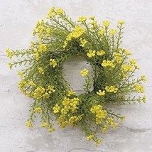 Astilbe Candle Ring 3" Yellow - $36.10