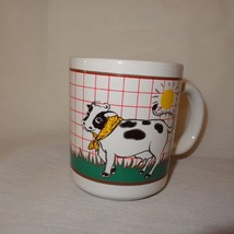 Cow Country Coffee Mug 11 oz Cup Farm Life Sun Animal - $12.89