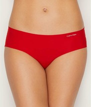 2 pk. Calvin Klein Invisible Hipster Panties in Red Sz. X-Small 