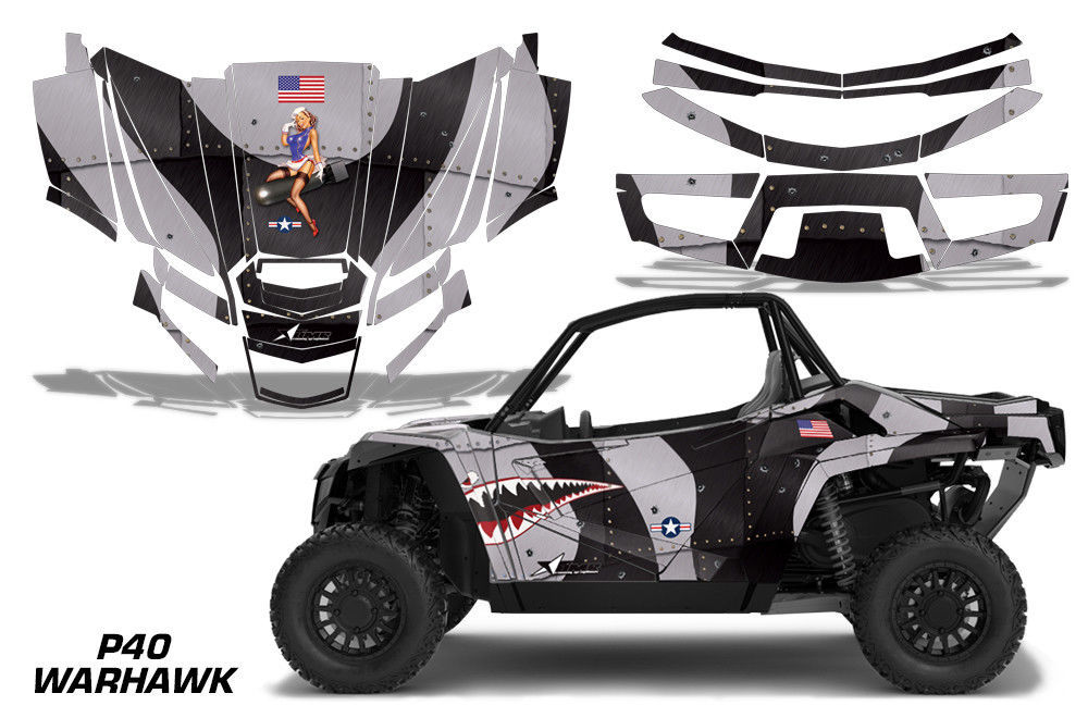 UTV Graphics Kit Decal Sticker Wrap For Textron Wildcat XX 2018