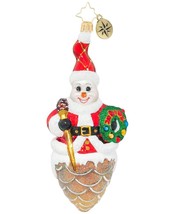 Christopher Radko Snowy Pinecone Ornament - $65.55
