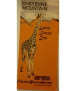 Vintage Travel Brochure - Broadmoor Cheyenne Mountain Lodge, Shrine, Zoo  - $3.90