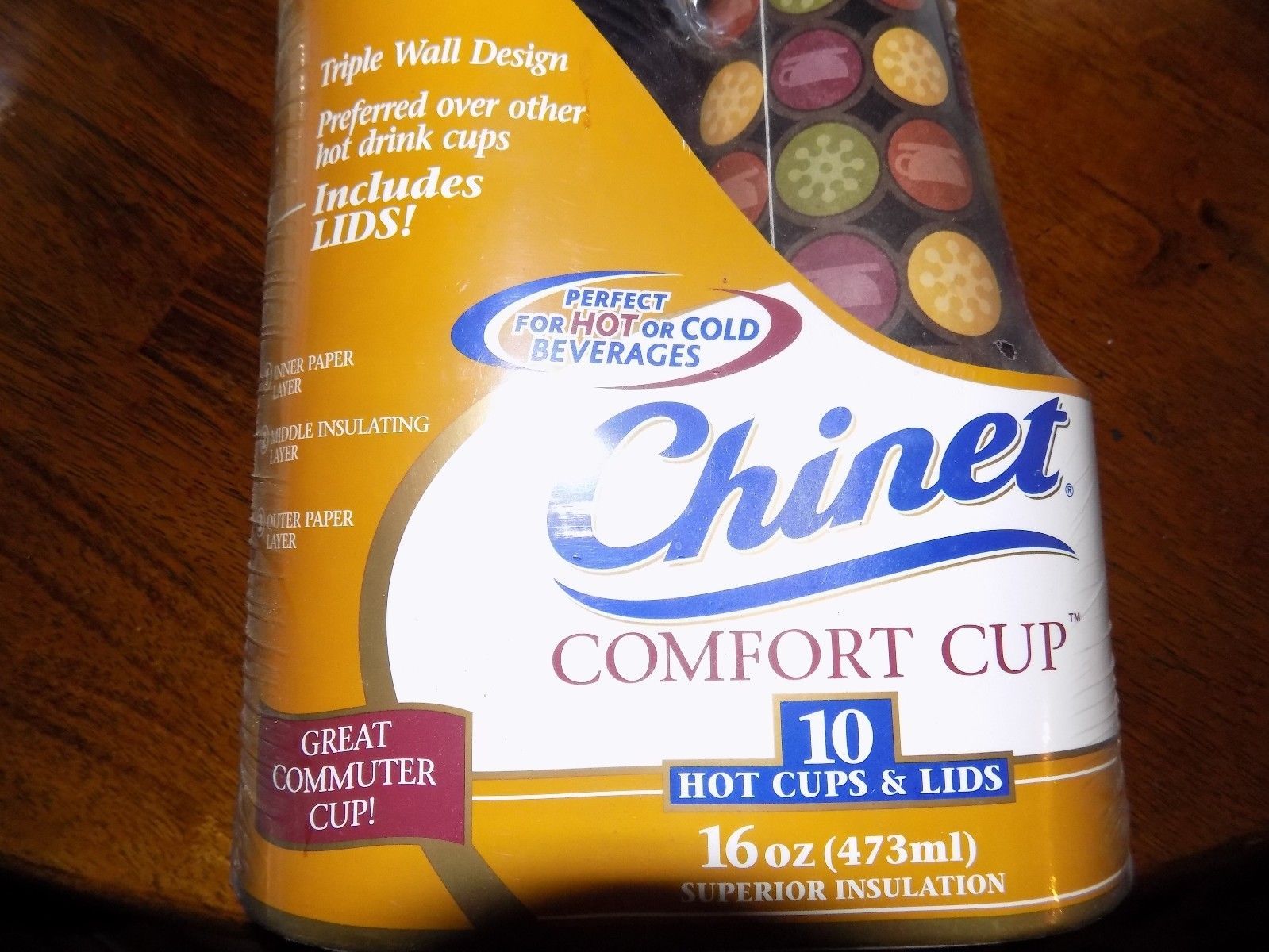 Chinet Comfort Cup 16oz 10 Hot Cups Lids And 44 Similar Items