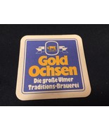 (1) Gold Ochsen Beer Coaster  Die Grobe Vlmer - $6.99