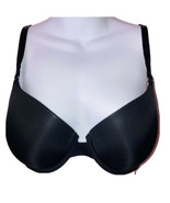 Aerie Bra Size 36C Black Padded Push Up Plunge Front Smooth Fit - $20.88