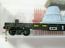 Micro-Trains Stock # 04500570 B&O/Chessie System 50' Flat Car with Load N-Scale image 2