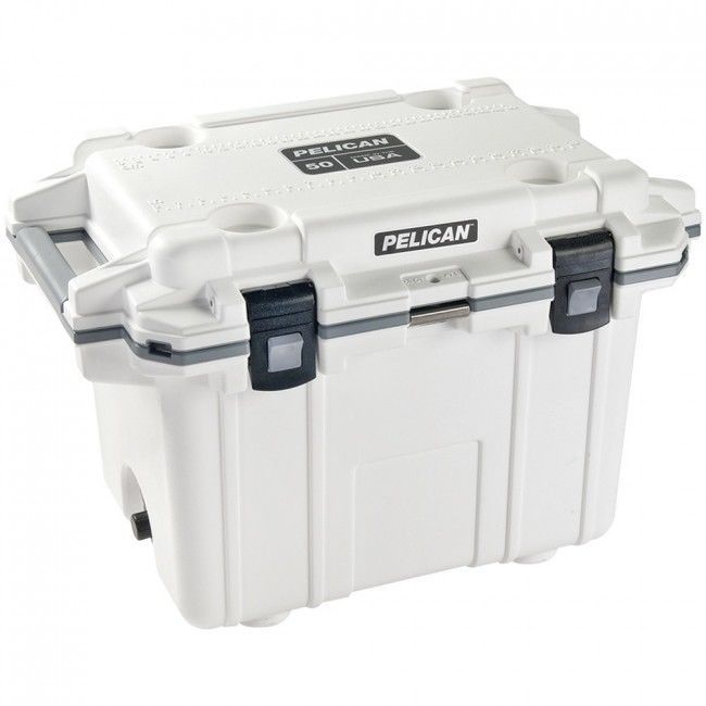 New Pelican Elite 70QT Marine Cooler/Ice Chest Made in USA white Other