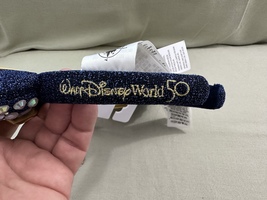 Walt Disney World 50th Anniversary Faux Gem Minnie Ears Headband NEW image 3