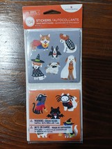Halloween Stickers, Dogs and Cats, 28 sheets, 154 stickers, American greetings - $4.95