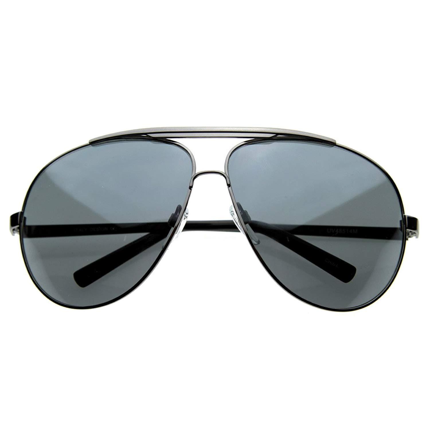 70s Big Frame Oversized Aviator Sunglasses for Men and Women 70mm