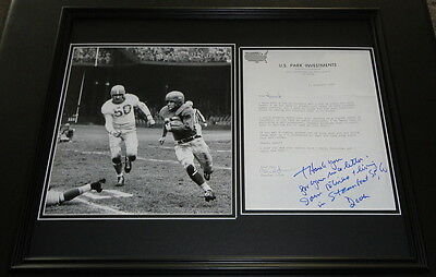 Dante Gluefingers Lavelli Signed Framed 16x20 Photo Display JSA Browns