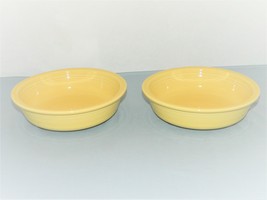 Homer Laughlin – Contemporary Fiesta - 2 Cereal Bowls – Yellow Color – H... - $22.50