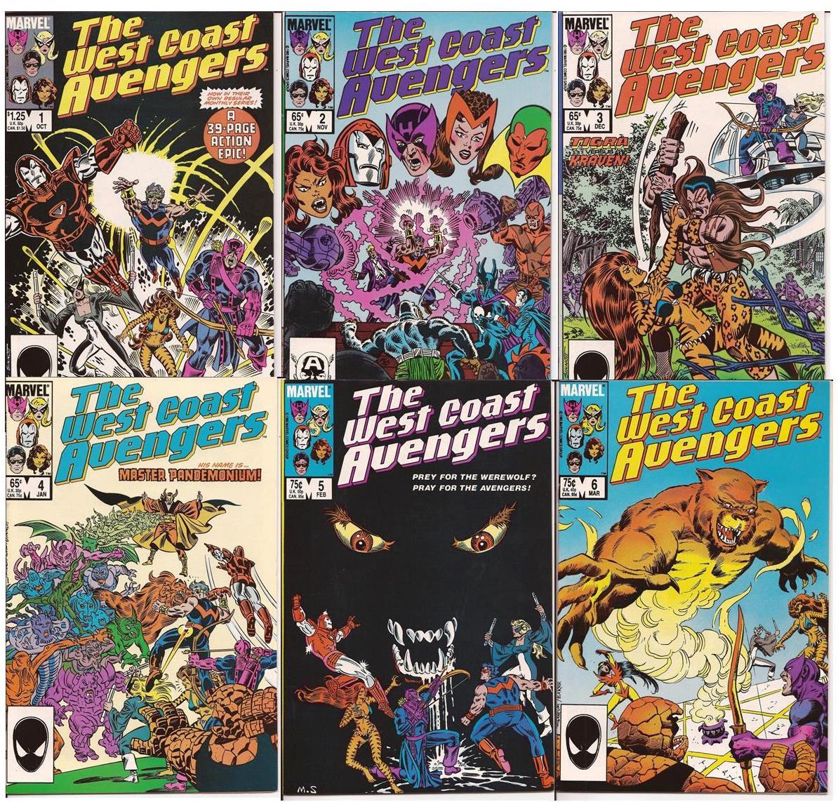 West Coast Avengers Comic Book Vol 2 #17 Marvel 1987 NEAR MINT NEW