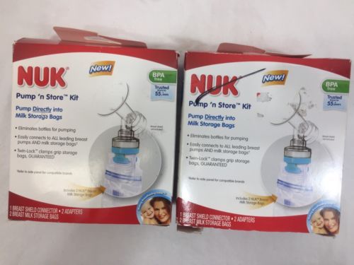 NUK Pump N Store Breast Milk Storage Kit